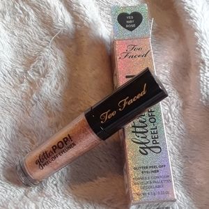 Too Faced Glitter Pop! Yes Way Rose